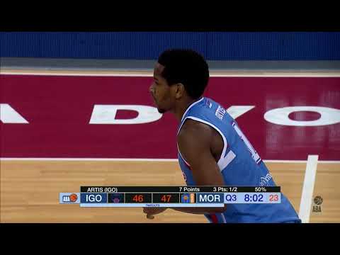 ABA Liga 2017/18 highlights, Round 19: Igokea - Mornar (4.2.2018)