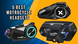 5 Best Motorcycle Headsets for 2025