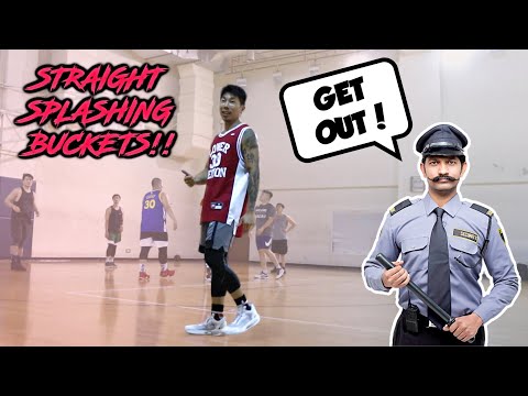 PRO HOOPERS Get KICKED OUT of the court for getting TOO MUCH BUCKETS!!