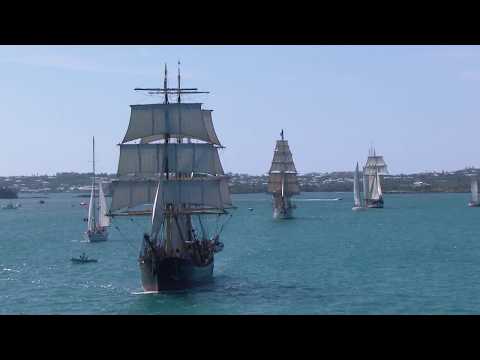 The Bermuda sail that inspired the America's Cup boat.