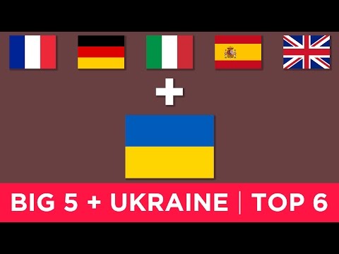 Eurovision 2017 | Big 5 + Ukraine | TOP 6