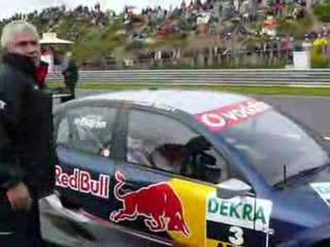 Audi A4 DTM renntaxifahrt zandvoort 2007
