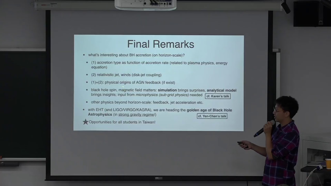 Prof. Hung-Yi Pu (NTNU) Theoretical Overview of Black Hole Accretion and Jet