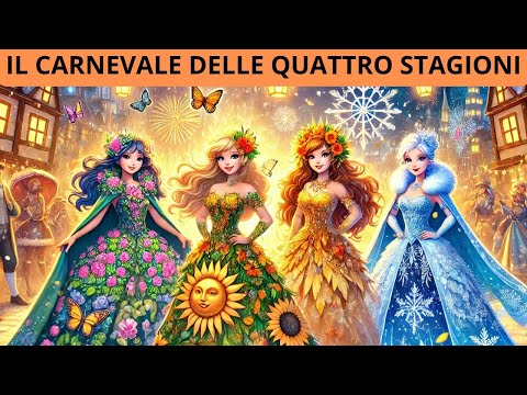 Il Carnevale delle quattro Stagioni | Storie di Carnevale per bambini | Favole per bambini