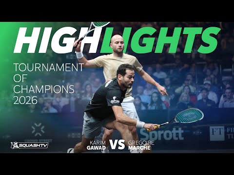 🇫🇷 Marche v Gawad 🇪🇬 | Tournament of Champions 2026 | ROUND 2 HIGHLIGHTS