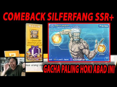 🔥🔥GACHA PALING HOKI ABAD INI KEMBALI [COMEBACK BANNER SSR+ SILVERFANG] - ONE PUNCH MAN:The Strongest