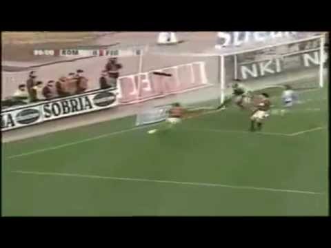 Serie A 1999-2000, day 22 Roma - Fiorentina 4-0 (3 Montella, Nakata)
