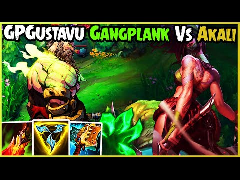 GPGustavo Gangplank Vs Akali DIAMOND I