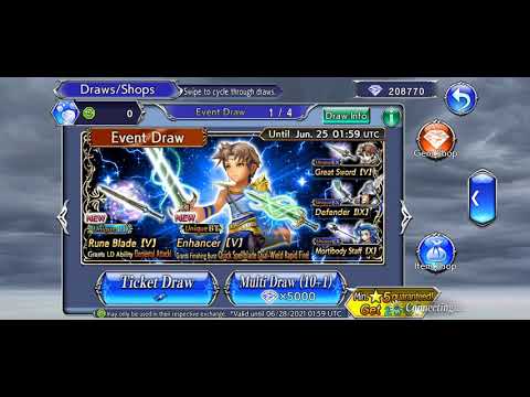 I am going all out pity for Bartz's LD! [DissidiaFFOO Global]