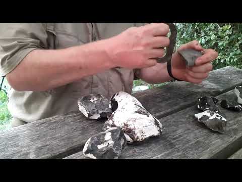 Feuersteine in Dänemark gesammelt #silex  #feuersteine #bushcraft #ostseestrand  #dänemark No07