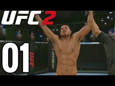 UFC 2 Career Mode Gameplay Walkthrough Part 1 - MUAY THAI SPECIALIST!