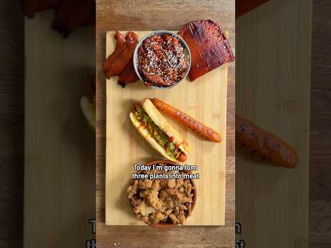 Three ways to turn plants into meat