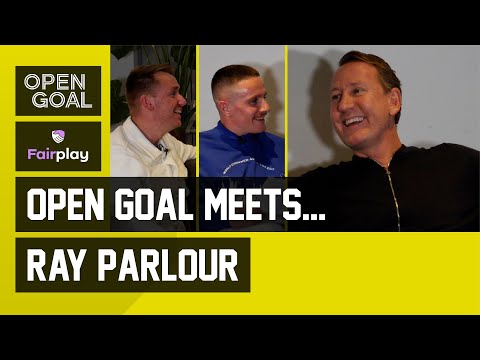 RAY PARLOUR | Open Goal Meets... Arsenal Legend!