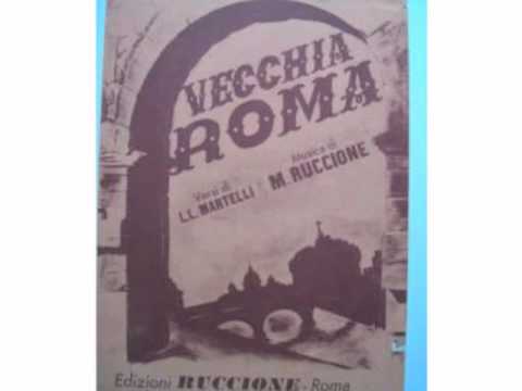 VECCHIA ROMA (CLAUDIO VILLA- CETRA 1964)