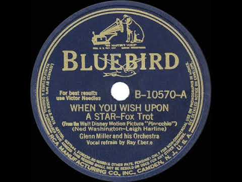 1940 HITS ARCHIVE: When You Wish Upon A Star - Glenn Miller (Ray Eberle, vocal)