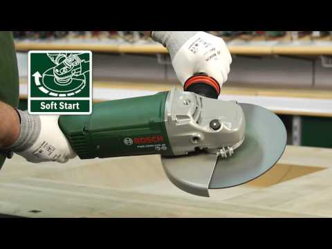 Tutorial: Bosch PWS 2000-230 JE angle grinder