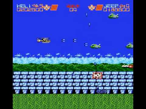 Silkworm (NES) - Stage 4 Doubleplay