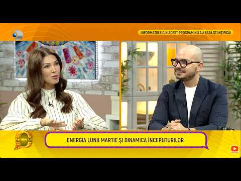 Follow us! - Andrei Diaconu, despre energia lunii martie si dinamica inceputurilor.