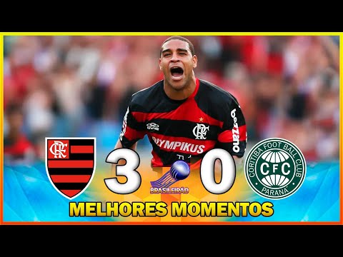 FLAMENGO 3 x 0 CORITIBA ● CAMPEONATO BRASILEIRO 2009 ● 25ª RODADA ● GOL DE COBERTURA DO IMPERADOR