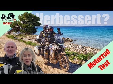 Honda XL750 Transalp 2025 model year in the test | What effect do the chassis changes have?