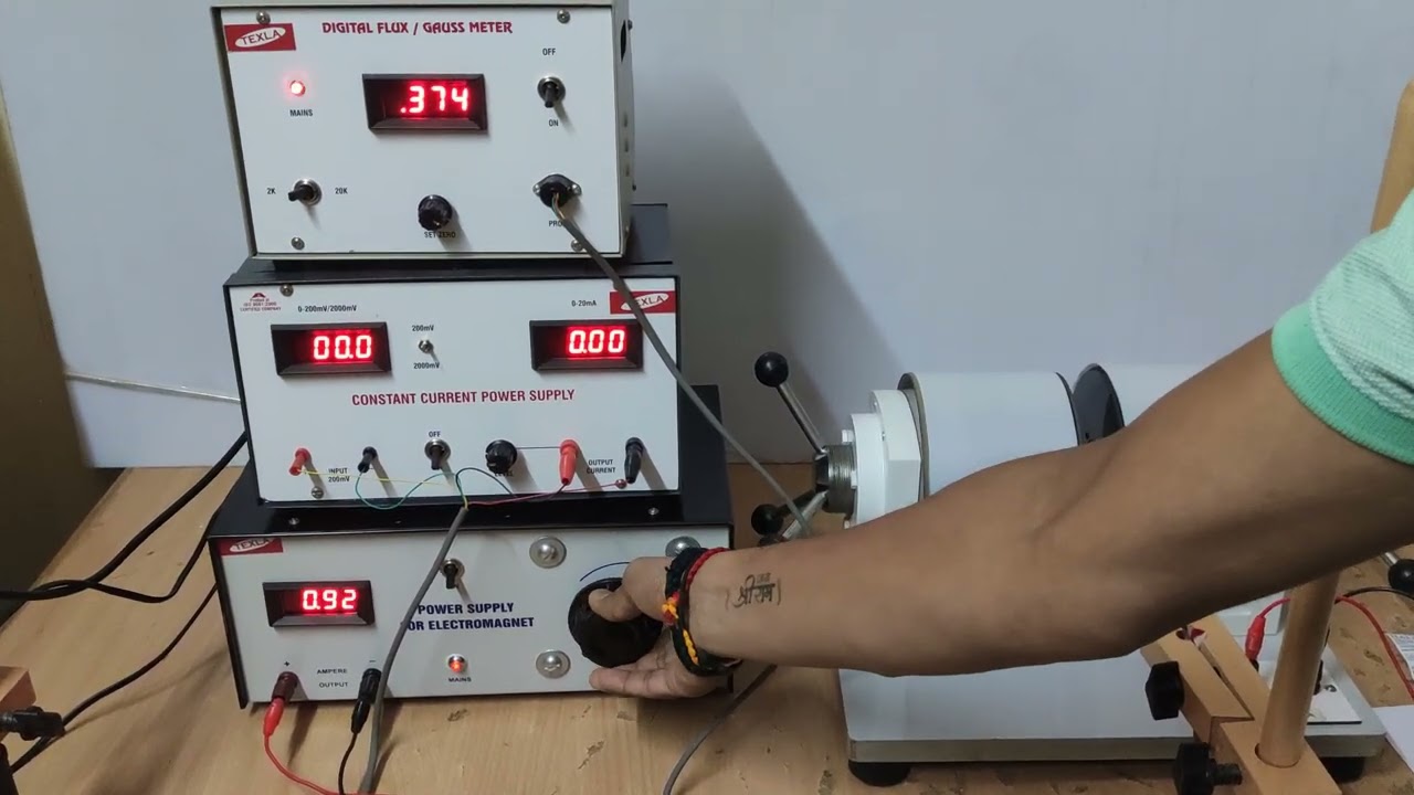 Hall effect apparatus part 1