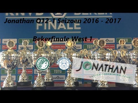 Jonathan JO12-1 - Purmersteijn JO12-1.  (2-1) Bekerfinale West 1 2017