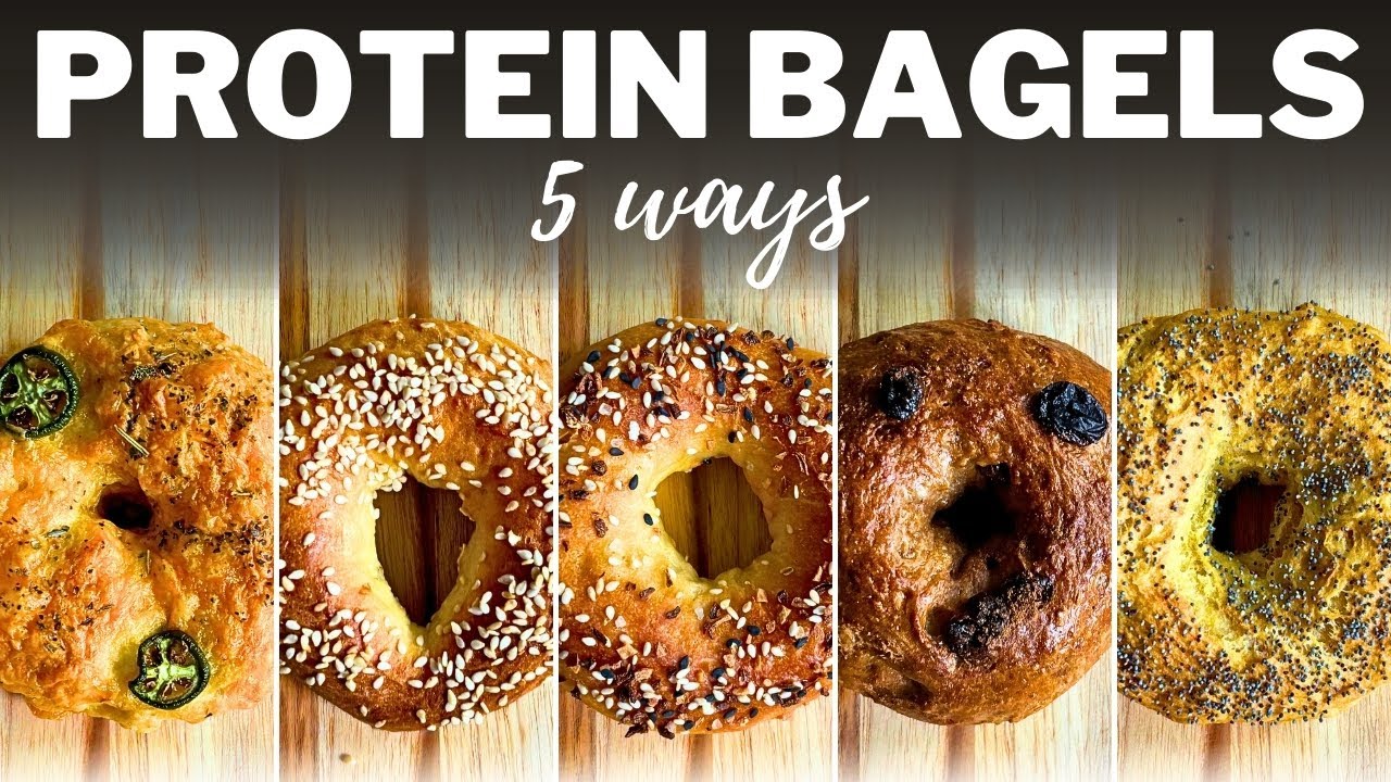 PROTEIN BAGELS » 5 Easy Recipes Made with Greek Yogurt, Cottage Cheese & Tofu (No Yeast!)