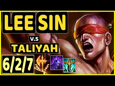 KREOX (LEE SIN) vs TALIYAH - 6/2/7 KDA JUNGLE GAMEPLAY - EUW Ranked GRANDMASTER
