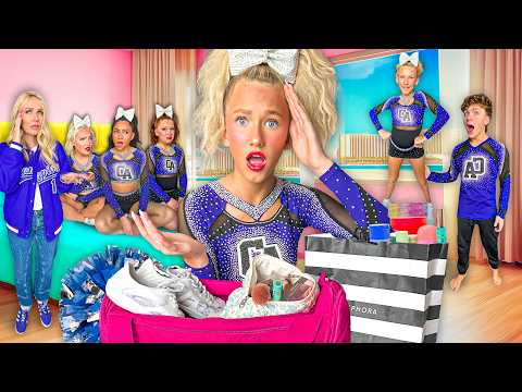 COME GET READY WITH US!! *CHEER COMPETITION DISASTER!* 💜 📣