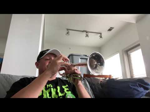 Isaac Swanson Plays the Trumpet Solo from the opening theme of ‘Dances With Wolves’ on #EbTrumpet