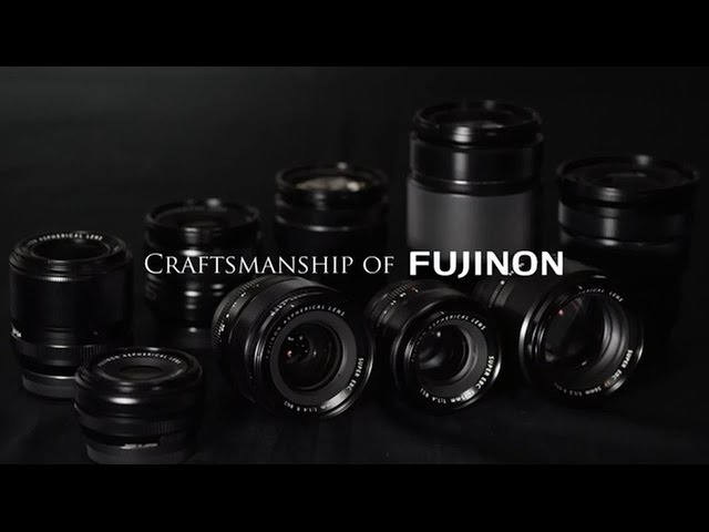 Vidéo teaser pour FUJIFILM Craftsmanship of FUJINON / FUJIFILM