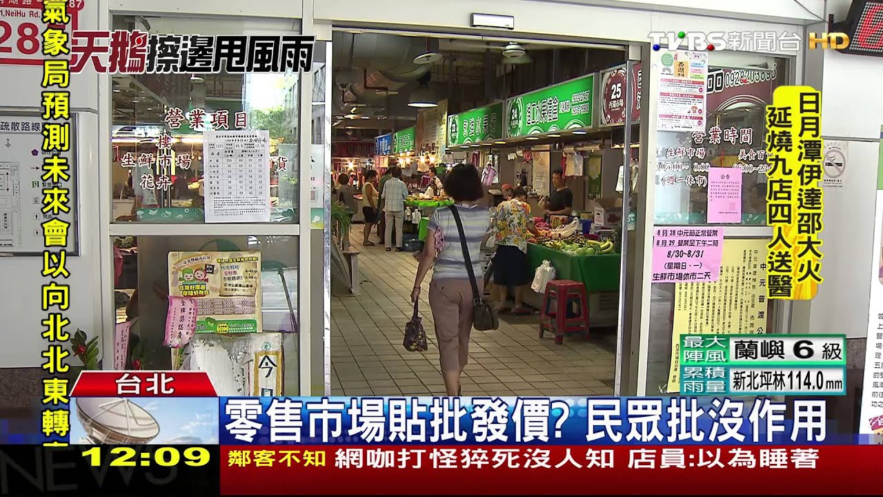 市場貼批發價阻哄抬　民眾：沒在看