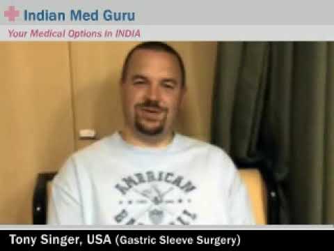 Tony Singer who got Sleeve gastrectomy Surgery in India.