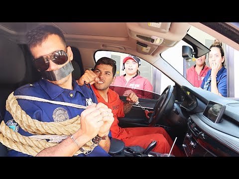 Prisoners Drive Thru Prank - Part 2. (INSANE)