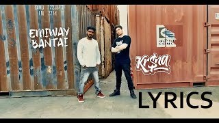 EMIWAY X KR$NA - Mumbai Se Delhi Tak LYRICS - YouTube