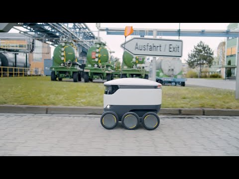 Starship Robots at Bayer Bergkamen