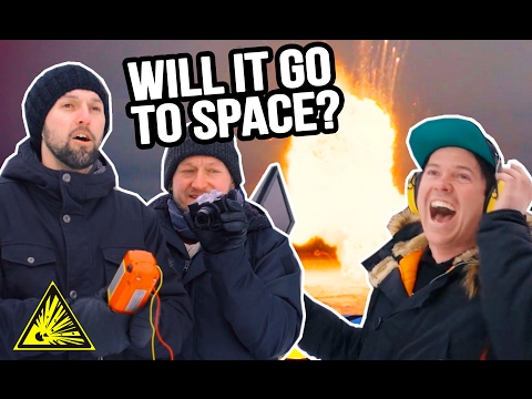 Launching Stuff With EXPLOSIVES! - How High Challenge With SOX