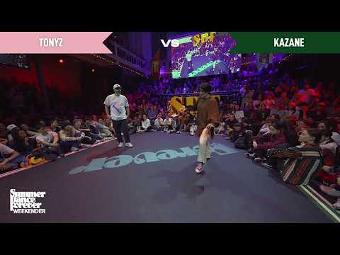 Tonyz vs Kazane TOP 12 House Dance Forever | Summer Dance Forever Weekender 2024
