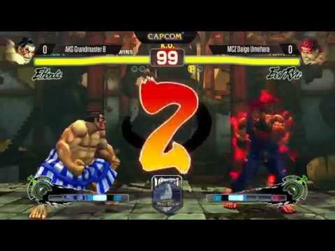 Evo 2014 AKG Grandmaster B (Honda) vs MCZ Daigo Umehara (ERyu)