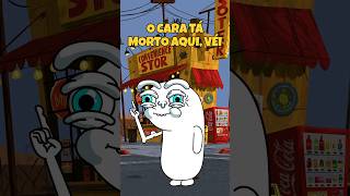Quando melhores amigos não podem rir! #comedia #animação #humor #engraçado #desenho
