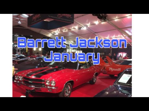 January, 2022 Barrett Jackson AZ