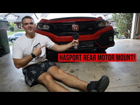 10th Gen Civic Rear Motor Mount Install!