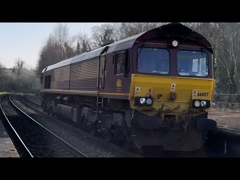 DB 66057 on 062D Barnwood Jct - Bescot down side — stourbridge Junction — 29/03/22