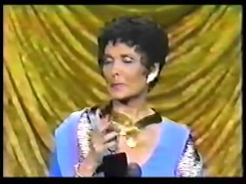 Lena Horne wins 1981 Special Tony Award