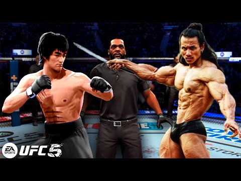 UFC 5 | Bruce Lee vs. Muscular Red Indian (EA Sports UFC 5)