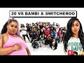 20 WOMEN VS DRUSKI GIRLFRIENDS BAMBI SWITCHEROO