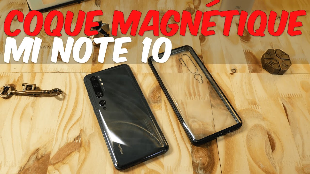 XIAOMI MI NOTE 10 : Coque de protection magnétique pour smartphone écran et dos