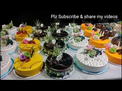 Beautiful cakes made by Muneer Chef