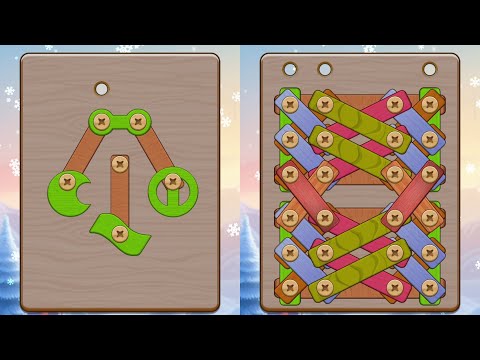 Wood Nut and Bolts Puzzle Gameplay: Level 114 Walkthrough