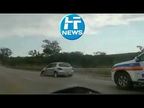 CRIMINOSO FURTA CARRO COM BEBÊ DENTRO; PARACATU MG; 15/05/22